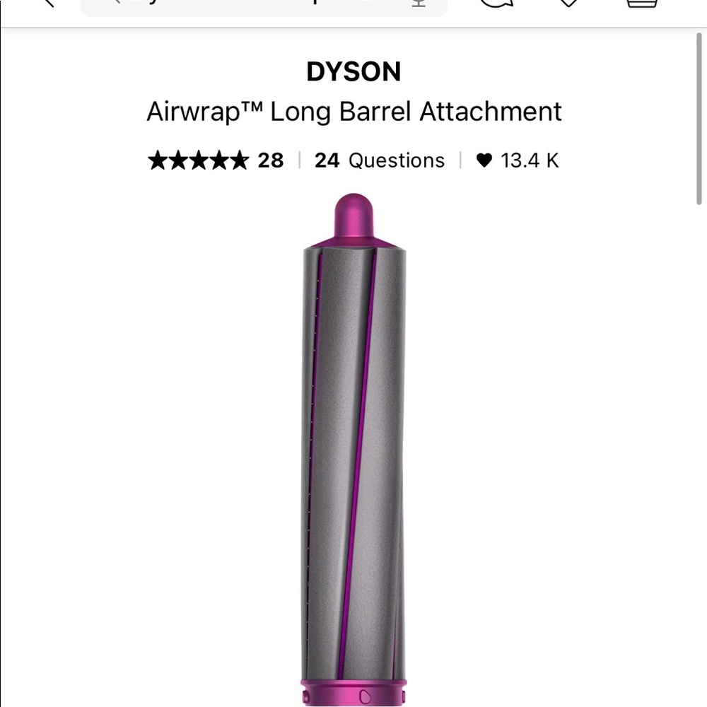 COPY - Dyson long Barrels